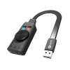 C-TECH PC externí zvuková karta SC-7Q, USB, 7.1 surround sound, audio switch C-TECH PC externí zvuková karta SC-7Q, USB, 7.1 surround sound, audio switch