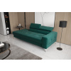 Nábytek PEGAS s.r.o. Sofa TOSCANIA II lenoška 205 cm - zelená, levá strana Nábytek PEGAS s.r.o. Sofa TOSCANIA II lenoška 205 cm - zelená, levá strana