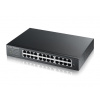 Zyxel GS1900-24Ev3, 24-port Desktop Gigabit Web Smart switch: 24x Gigabit metal, IPv6, 802.3az (Green) Zyxel GS1900-24Ev3, 24-port Desktop Gigabit Web Smart switch: 24x Gigabit metal, IPv6, 802.3az (Green)