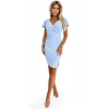 Dámske šaty 479-6 NINA svetlo modrá - NUMOCO L Dámske šaty 479-6 NINA svetlo modrá - NUMOCO L