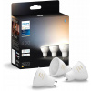 Smart LED žiarovka Philips Hue White Ambiance GU10 Bluetooth 400 lm 3 kusy Smart LED žiarovka Philips Hue White Ambiance GU10 Bluetooth 400 lm 3 kusy