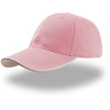 Atlantis Headwear Kšiltovka Zoom Piping Sandwich, baseballová, 6 panelová COT33000441399-pink/white UNI Růžová/bílá Atlantis Headwear Kšiltovka Zoom Piping Sandwich, baseballová, 6 panelová COT33000441399-pink/white UNI Růžová/bílá