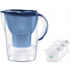 Filtračná kanvica Brita Marella 2,4 l modrá + 3 filtre Filtračná kanvica Brita Marella 2,4 l modrá + 3 filtre