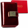Peňaženka - Rovicky Portfólio Prírodná koža Červená R-76115-RZD-0189 Produkt Červenej ženy (Rovicky Dámska peňaženka malá lakovaná koža)