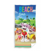 Carbotex Plážová osuška Paw Patrol Tlapková patrola motív Beach Time 70 x 140 cm Carbotex Plážová osuška Paw Patrol Tlapková patrola motív Beach Time 70 x 140 cm
