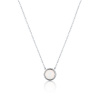 JVD SVLN0697XH2O142 - Strieborný náhrdelník s bielym opálom JVD SVLN0697XH2O142 - Strieborný náhrdelník s bielym opálom