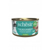 Mokré krmivo pre mačky Schesir tuniak s rajčinou, bez cukru, konzerva 80 g Mokré krmivo pre mačky Schesir tuniak s rajčinou, bez cukru, konzerva 80 g