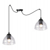 Light Home Závesné svietidlo Venice Spider, 2x číre sklenené tienidlo Light Home Závesné svietidlo Venice Spider, 2x číre sklenené tienidlo
