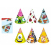MFP Papierové narodeninové čiapky 6ks 16cm MIX FARIEB MFP Papierové narodeninové čiapky 6ks 16cm MIX FARIEB