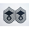 Nášivka US Air Force - Strarší vrchní seržant • Senior Master Sergeant E-8 Nášivka US Air Force - Strarší vrchní seržant • Senior Master Sergeant E-8