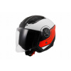 OTVORENÁ MOTOCYKLOVÁ PRILBA LS2 OF616 AIRFLOW II COVER BIELO-ČERVENÁ XXL OTVORENÁ MOTOCYKLOVÁ PRILBA LS2 OF616 AIRFLOW II COVER BIELO-ČERVENÁ XXL