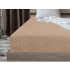 Froté prestieradlo svetlo hnedé 90 x 200 cm Froté prestieradlo svetlo hnedé 90 x 200 cm