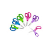 Detské nožnice DONAU Soft Grip okrúhlá čepeľ, 13 cm, mix farieb, displej 30 ks Detské nožnice DONAU Soft Grip okrúhlá čepeľ, 13 cm, mix farieb, displej 30 ks