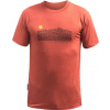 Pánské merino triko SENSOR Active Sunrise terracotta Velikost: XL, Barva: oranžová Pánské merino triko SENSOR Active Sunrise terracotta Velikost: XL, Barva: oranžová
