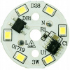 LED dióda LeaderLED MODUL SMD 3W 230V BIELA 28mm okrúhla LED dióda LeaderLED MODUL SMD 3W 230V BIELA 28mm okrúhla