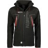 GEOGRAPHICAL NORWAY bunda pánská TECHNO softshellová M černá GEOGRAPHICAL NORWAY bunda pánská TECHNO softshellová M černá