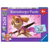 RAVENSBURGER Puzzle Tlapková patrola: Skye a Everest 2x24 dielikov RAVENSBURGER Puzzle Tlapková patrola: Skye a Everest 2x24 dielikov
