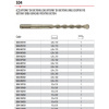Vrták SDS4 8X410 príklep.do betónu,murív Vrták SDS4 8X410 príklep.do betónu,murív