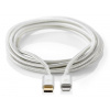 NEDIS PROFIGOLD Lightning/USB 2.0 kabel/ Apple Lightning 8pinový - USB-C zástrčka/ nylon/ stříbrný/ BOX/ 2 CCTB39650AL20 NEDIS PROFIGOLD Lightning/USB 2.0 kabel/ Apple Lightning 8pinový - USB-C zástrčka/ nylon/ stříbrný/ BOX/ 2 CCTB39650AL20
