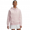 Dámske tričko s dlhým rukávom Under Armour Rival Fleece Hoodie-PNK|XS Dámske tričko s dlhým rukávom Under Armour Rival Fleece Hoodie-PNK|XS