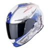 Motocyklová prilba SCORPION EXO-491 RUN WHITE/BLUE biela modrá DARČEKY Motocyklová prilba SCORPION EXO-491 RUN WHITE/BLUE biela modrá DARČEKY