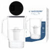 Filtračná kanvica Wessper D1 SOLID FutureFlow 3,3 l čierna Filtračná kanvica Wessper D1 SOLID FutureFlow 3,3 l čierna