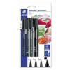 Staedtler Lumocolor 60 4 čierna Staedtler Lumocolor 60 4 čierna
