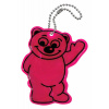 Reflexný prívesok BEAR - fialový Reflexný prívesok BEAR - fialový