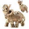Šťastie Feng Shui Zlatá Socha Slona Šťastie Feng Shui Zlatá Socha Slona