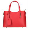 Kožená červená dámská kabelka do ruky Maila Kožená červená dámská kabelka do ruky Maila