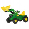 Detský traktor Rolly Toys John Deere 6210R zelený