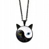 Čierne ženy Tai Chi Yin Yang Cat Glass Wisant (Čierne ženy Tai Chi Yin Yang Cat Glass Wisant) Čierne ženy Tai Chi Yin Yang Cat Glass Wisant (Čierne ženy Tai Chi Yin Yang Cat Glass Wisant)