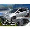 Plexi, ofuky FORD Focus combi, 5D 2011 =>, přední + zadní Plexi, ofuky FORD Focus combi, 5D 2011 =>, přední + zadní