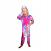 Kostým JEDNOROŽEC Ružovo/modrý KIGURUMI ONESIE 110-116 Kostým JEDNOROŽEC Ružovo/modrý KIGURUMI ONESIE 110-116
