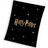 Carbotex Dětská deka Harry Potter Gold Stars Carbotex Dětská deka Harry Potter Gold Stars
