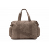Jollein Prebaľovacia taška Embossed Lily Milky Coffee Jollein Prebaľovacia taška Embossed Lily Milky Coffee