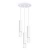 Sollux Lighting Závesné svietidlo Liro, 3x biele kovové tienidlo, o Sollux Lighting Závesné svietidlo Liro, 3x biele kovové tienidlo, o