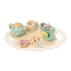 Kruzzel 26393 Detská drevená čajová súprava, 15 kusov Kruzzel 26393 Detská drevená čajová súprava, 15 kusov