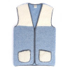 Ako v perinke Vesta Merino modro biela zips S Ako v perinke Vesta Merino modro biela zips S