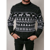 Fashionweek Pánsky vianočný sveter NB5839 Farba: Čierna, Veľkosť: XL Fashionweek Pánsky vianočný sveter NB5839 Farba: Čierna, Veľkosť: XL