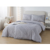 XPOSE® Francúzske bavlnené obliečky DARA - sivé 220 x 200 cm, 70x90 cm, Bavlna XPOSE® Francúzske bavlnené obliečky DARA - sivé 220 x 200 cm, 70x90 cm, Bavlna