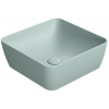 GSI Sand umývadlo 38x38 cm štvorec pultové umývadlo modrá 903815 GSI Sand umývadlo 38x38 cm štvorec pultové umývadlo modrá 903815