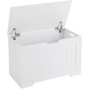 Box na hračky, úložný box, veľká kapacita, biely Box na hračky, úložný box, veľká kapacita, biely
