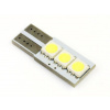 WEDGW LED AUTO ŽIAROVKA 3SMD 5050 CANBUS-RESISTOR, T10 STUDENÁ WEDGW LED AUTO ŽIAROVKA 3SMD 5050 CANBUS-RESISTOR, T10 STUDENÁ