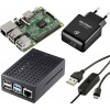 TRU COMPONENTS Pure Set Raspberry Pi® 2 B 1 GB 4 x 0.9 GHz vč. napájecího zdroje, vč. pouzdra TRU COMPONENTS Pure Set Raspberry Pi® 2 B 1 GB 4 x 0.9 GHz vč. napájecího zdroje, vč. pouzdra