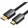 Vention HADBH adaptér na video kábel 2 m DisplayPort HDMI Čierna (HADBH) Vention HADBH adaptér na video kábel 2 m DisplayPort HDMI Čierna (HADBH)