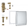 Grohe Tlačné ventily Tlakový splachovač pod omietku, chróm 42901000-GR Grohe Tlačné ventily Tlakový splachovač pod omietku, chróm 42901000-GR