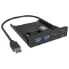 ICY BOX IB-HUB1419-i3 Front panel for 3.5 bay ICY BOX IB-HUB1419-i3 Front panel for 3.5 bay