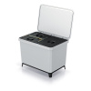 Prosperplast Odpadkový kôš SYSTEMA 1x23l + 2x10l popolavý NKS60W3-427C Prosperplast Odpadkový kôš SYSTEMA 1x23l + 2x10l popolavý NKS60W3-427C