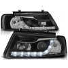 VW PASSAT B5 96-00 - predné čierna svetlá s LED svietením VW PASSAT B5 96-00 - predné čierna svetlá s LED svietením